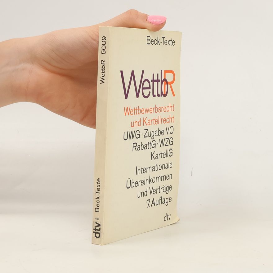 Autorenkollektiv Wettbewerbsrecht und Kartellrecht