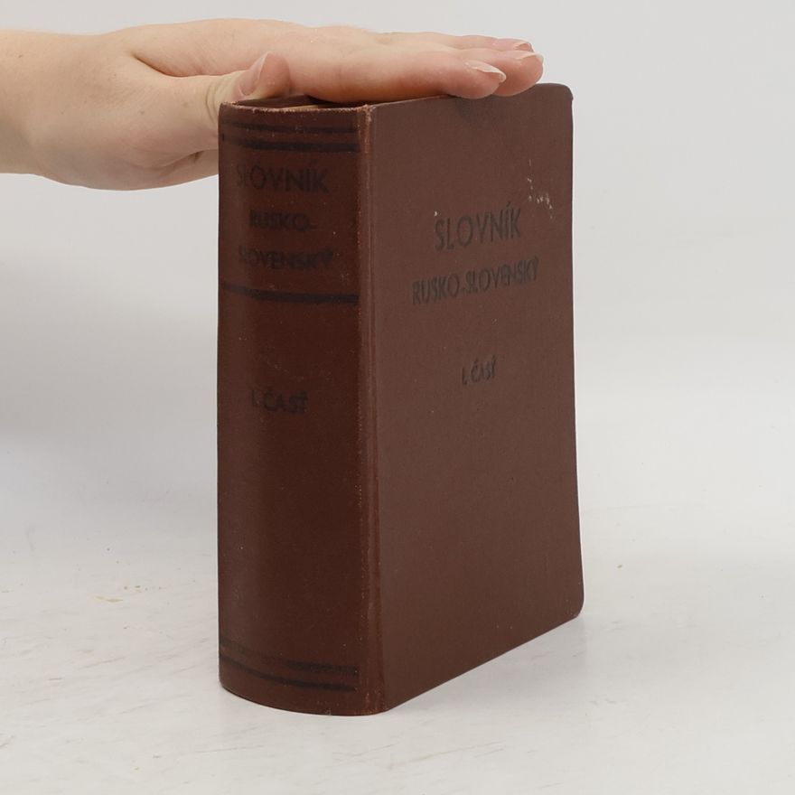 Various authors Slovník rusko-slovenský I