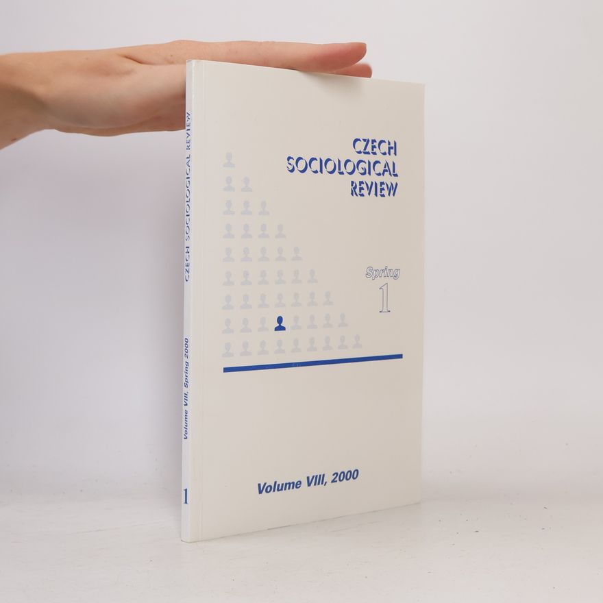 Collectif d'auteurs Czech Sociological Review 1, VIII.