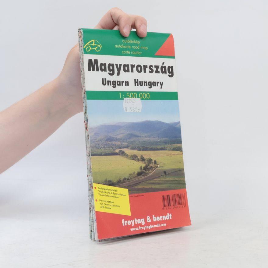 Autorenkollektiv Magyarország autótérkép 1:500 000