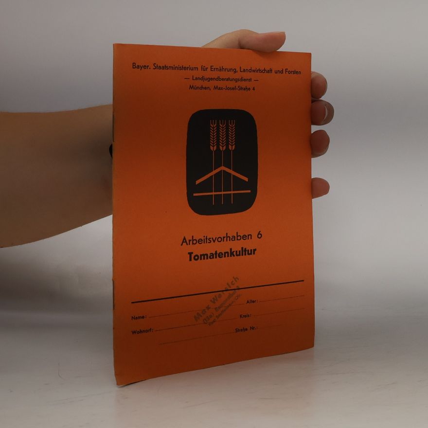 Autorenkollektiv Arbeitsvorhaben 6. Tomatenkultur