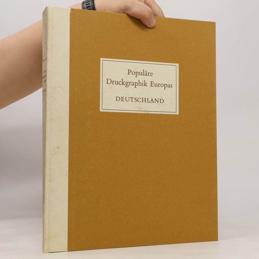 Autorenkollektiv Populäre Druckgraphik Europas: Deutschland vom 15. bis zum 20. Jahrhundert