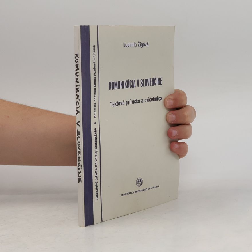 L̕udmila Žigová Komunikácia v slovenčine