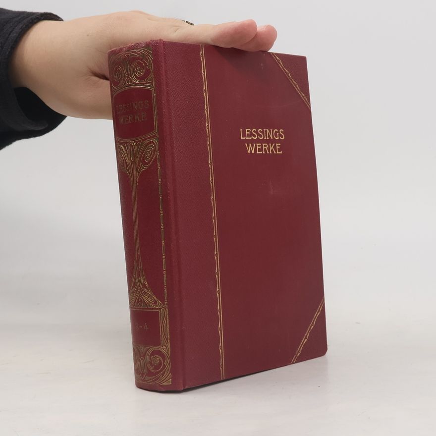 Gotthold Ephraim Lessing Lessing Werke 3