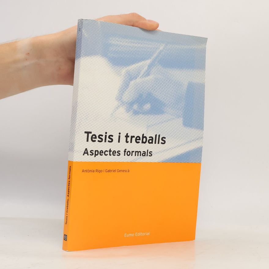 Gabriel Genescà i Dueñas Llengua i text - 3: Tesis i treballs, aspectes formals