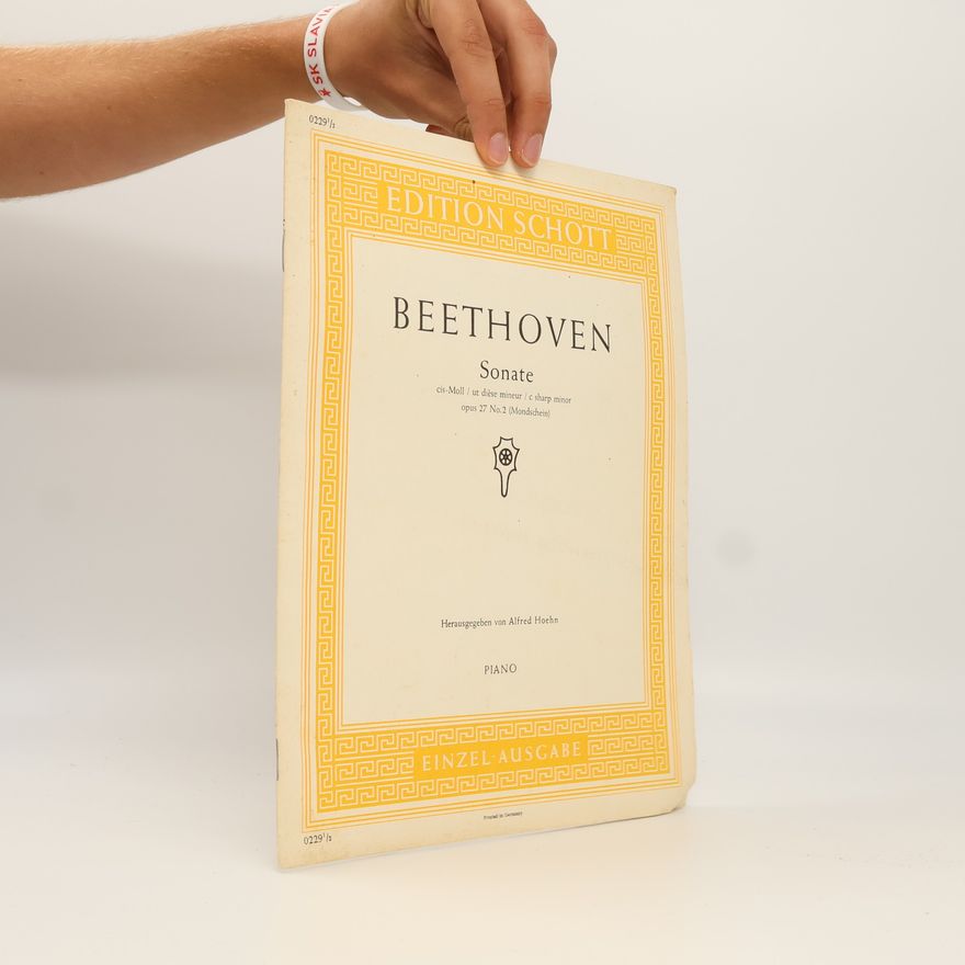 Alfred Hoehn Beethoven. Sonate