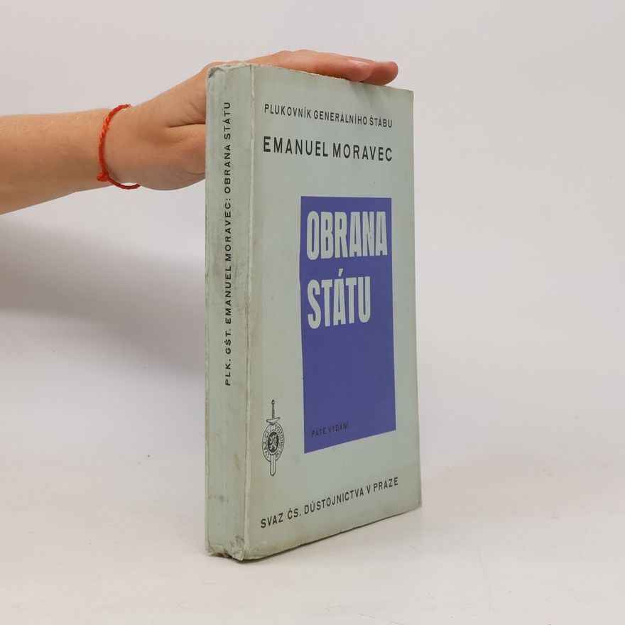 Emanuel Moravec Obrana státu