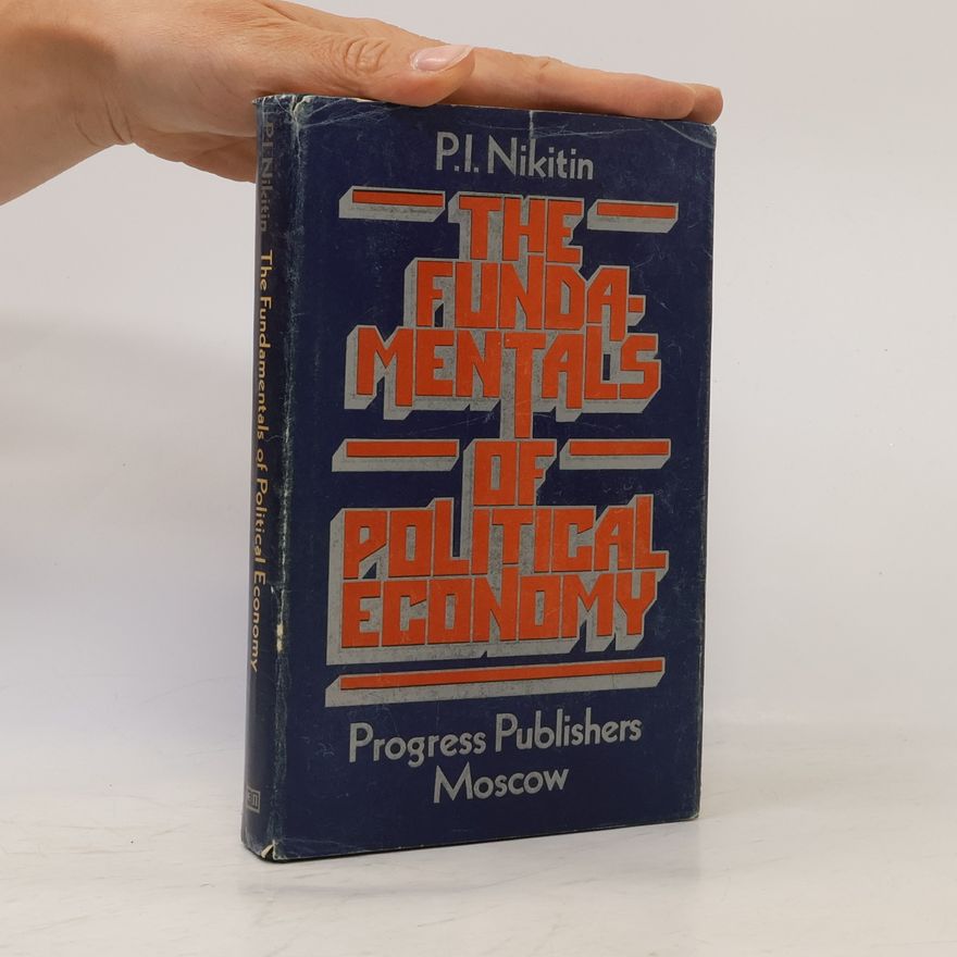 P. Nikitin The Fundamentals of Political Economy