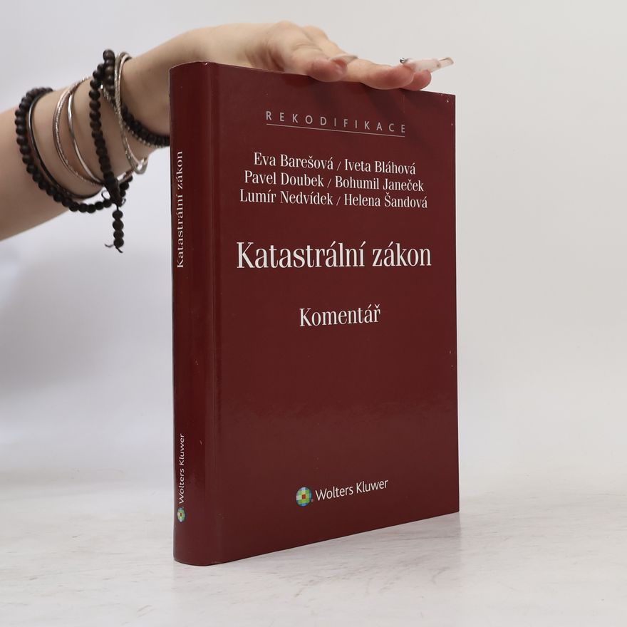 Eva Barešová Katastrální zákon : komentář