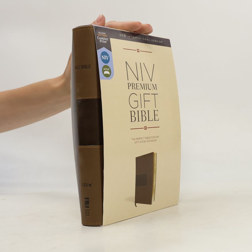 Kolektiv autorů NIV, Premium Gift Bible, Leathersoft, Brown, Red Letter Edition, Comfort Print