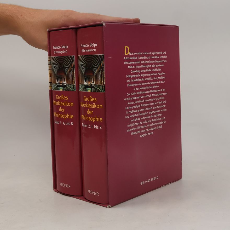 Beate Mnich Großes Werklexikon der Philosophie Band 1-2, A-Z