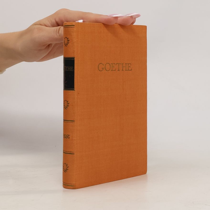 Johann Wolfgang von Goethe Goethes Werke 7