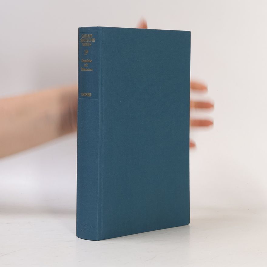 Johann Wolfgang von Goethe Gespräche mit Goethe in den letzten Jahren seines Lebens