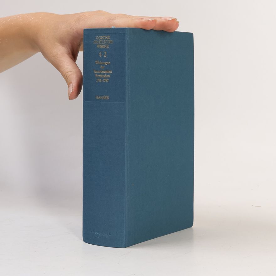 Johann Wolfgang von Goethe Sämtliche Werke nach Epochen seines Schaffens 4.2