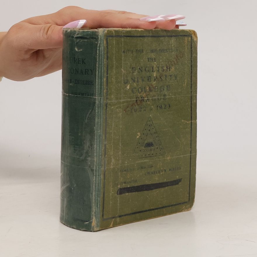 Jan Váňa New Pocket Dictionary of the English and Bohemian Languages