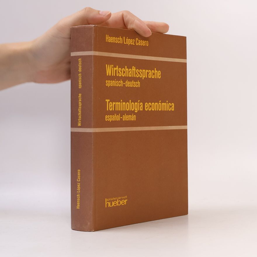 López Casero Wirtschaftssprache spanisch-deutsch