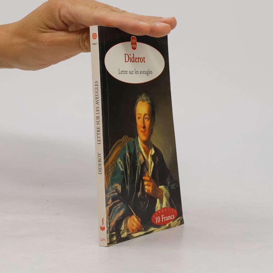 Denis Diderot Livre de Poche: Lettre sur les aveugles