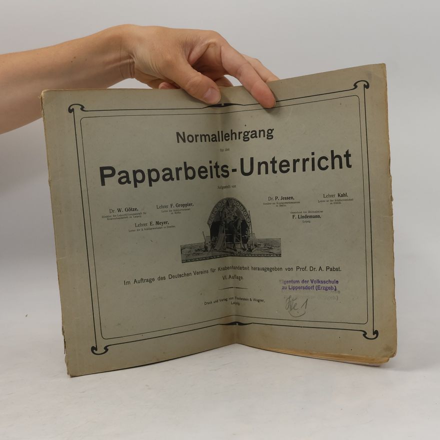 Autorenkollektiv Normallehrgang für den Papparbeits-Unterricht