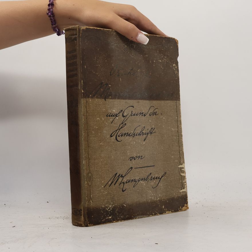 W. Langenbruch Praktische Menschenkenntnis auf Grund der Handschrift