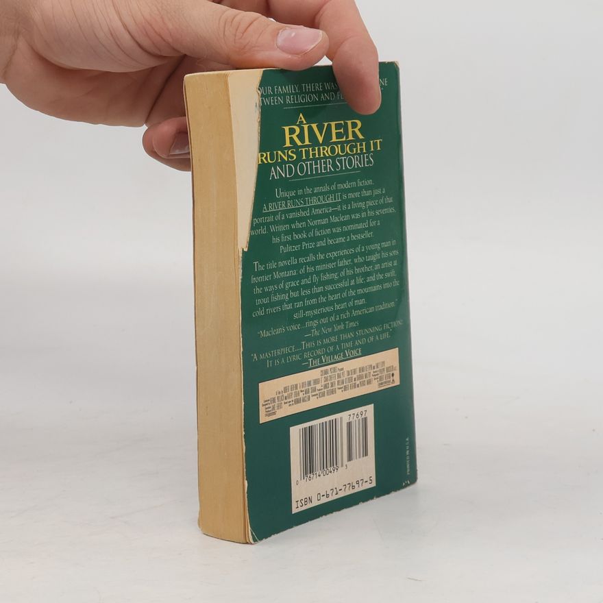 Norman Maclean A River Runs Through It and Other Stories