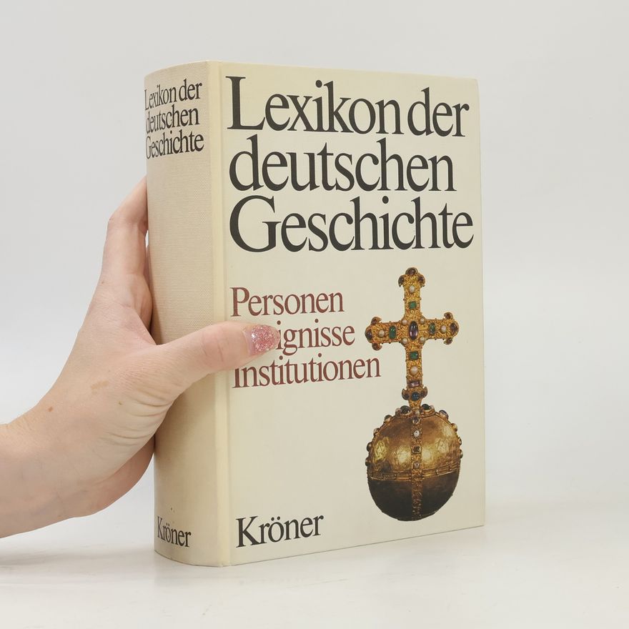 Gerhard Taddey Lexikon der deutschen Geschichte