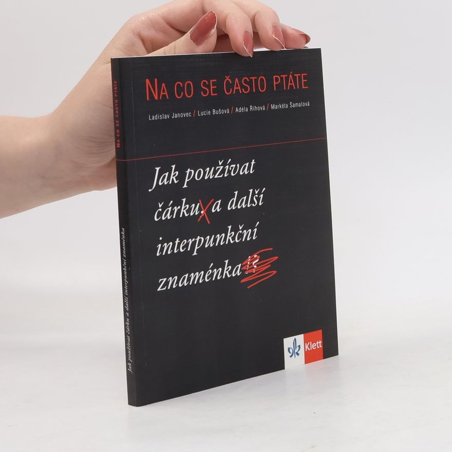 Ladislav Janovec Jak používat čárku a další interpunkční znaménka