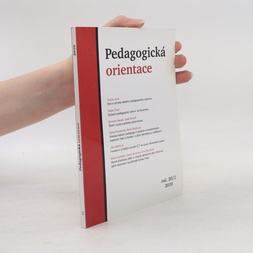 Various authors Pedagogická orientace 20/2