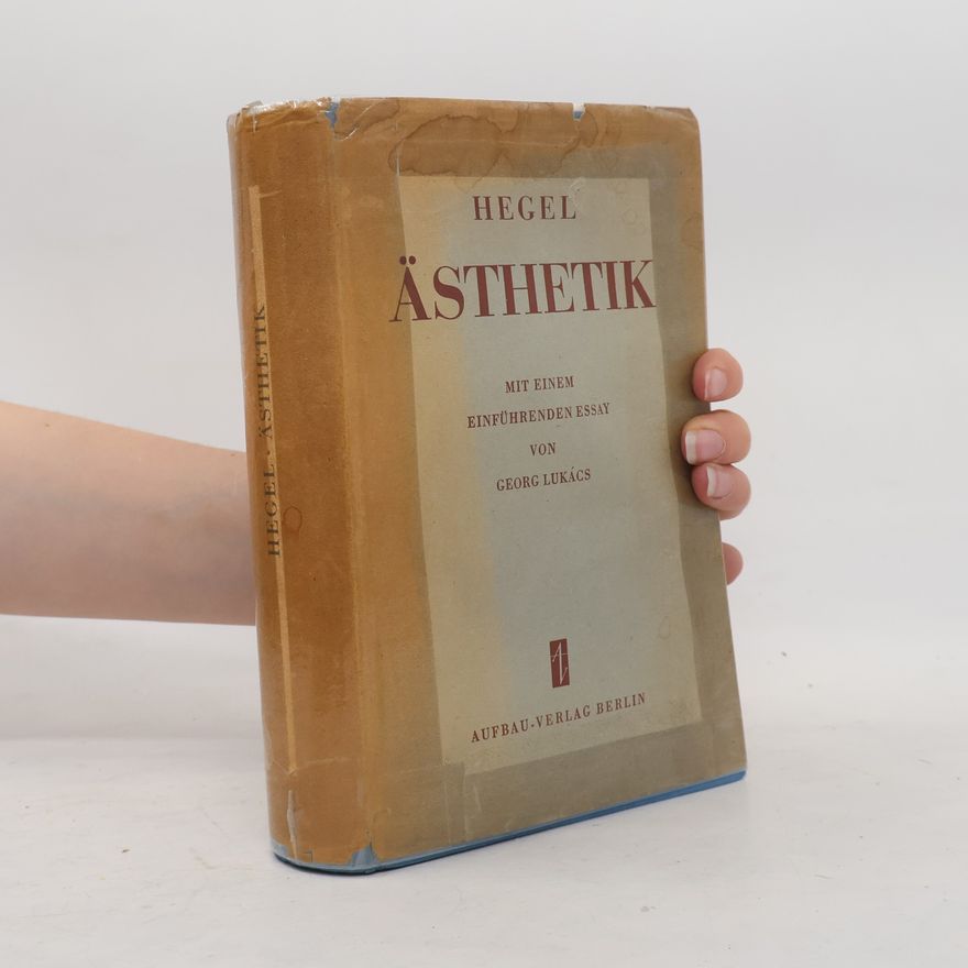 Georg Wilhelm Friedrich Hegel Ästhetik