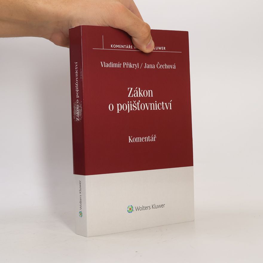 Vladimír Přikryl Zákon o pojišťovnictví : komentář