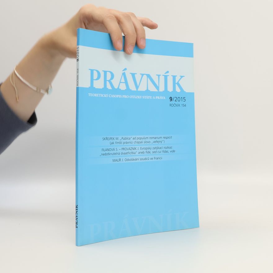 Kolektiv autorů Právník 9/2015