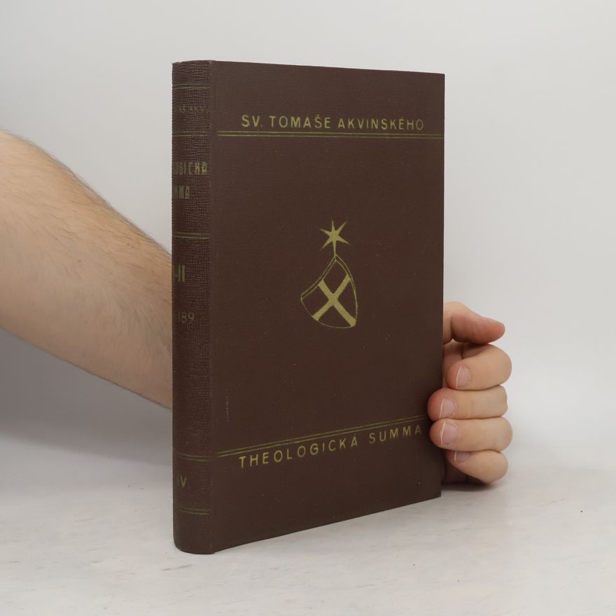 P. Emilián Soukup Theologická summa II. Theologické summy Svatého Tomáše Akvinského