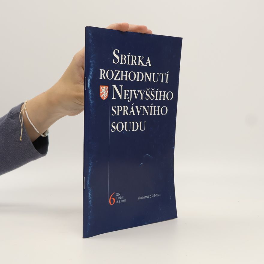 Kolektiv autorů Sbírka rozhodnuti Nejvyššího soudu 6/2004