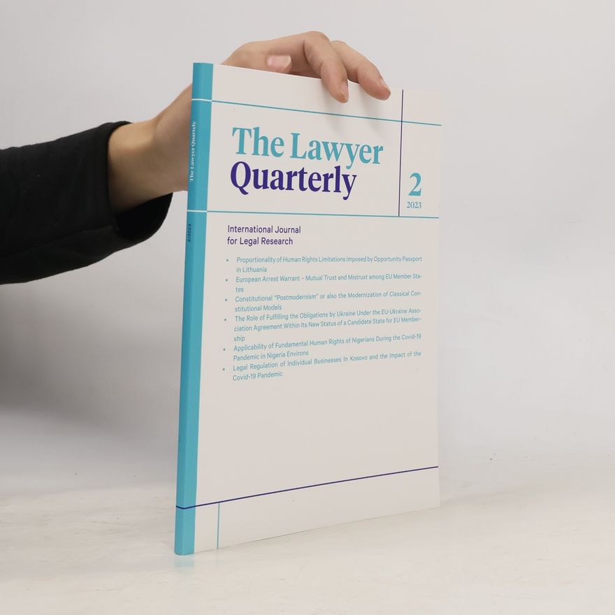 Various authors The Lawyer Quarterly Volume 10 (2/2020)