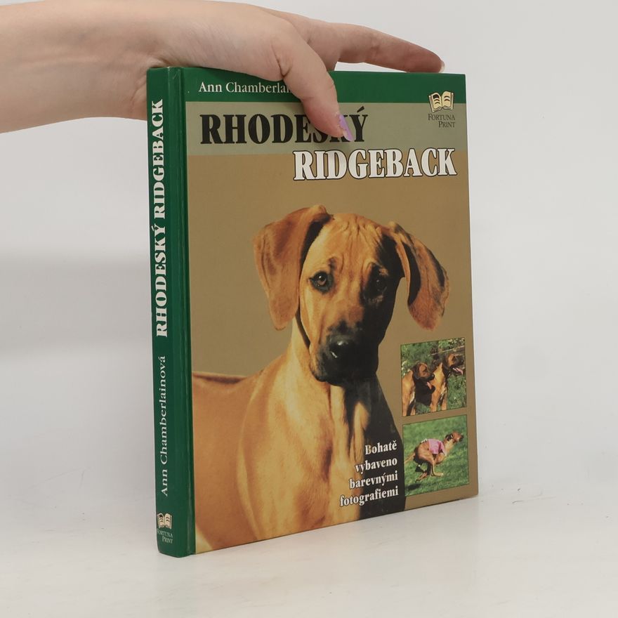 Ann Chamberlain Rhodeský ridgeback