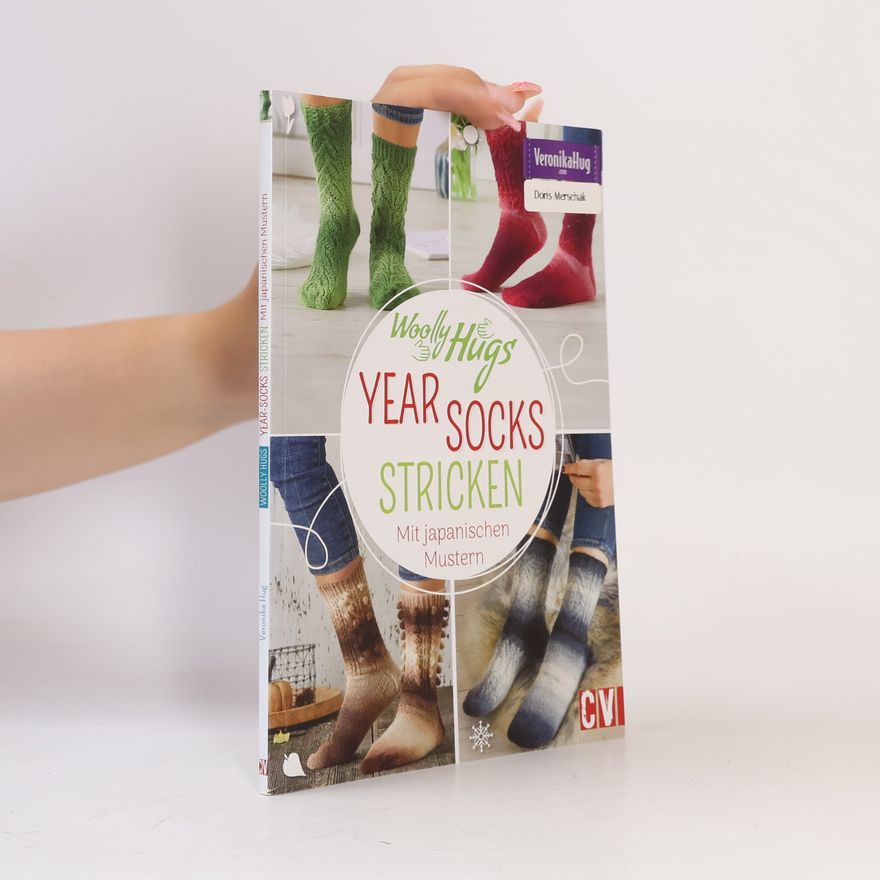 Veronika Hug Woolly Hugs Year Socks stricken