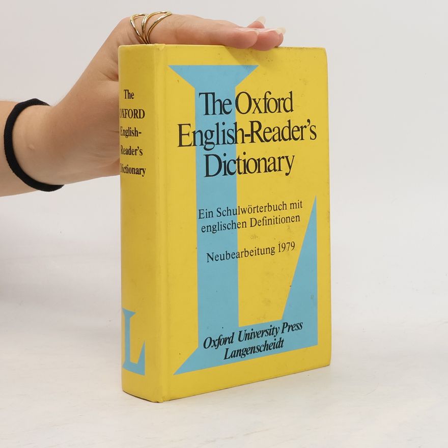Albert Sydney Hornby The Oxford English-reader's dictionary