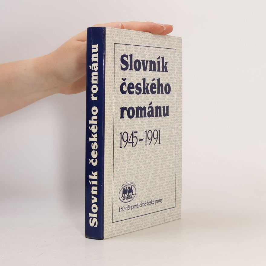 Milan Suchomel Slovník českého románu 1945-1991