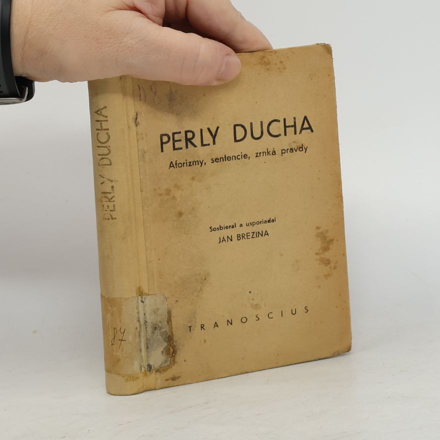 Jan Březina Perly ducha