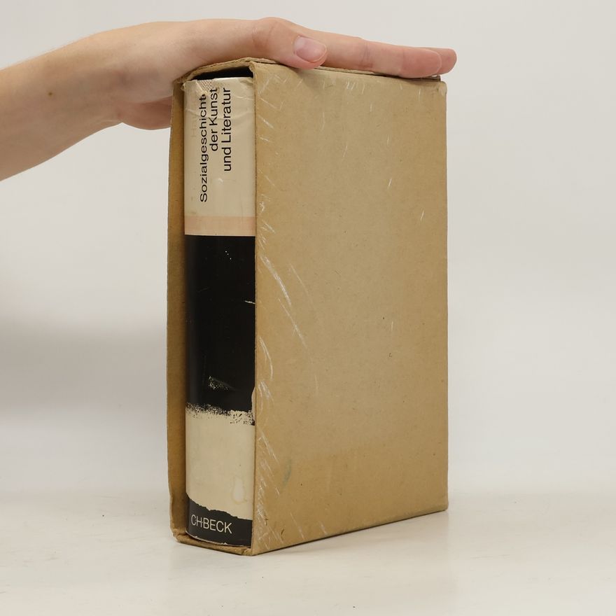Arnold Hauser Sozialgeschichte der Kunst und Literatur
