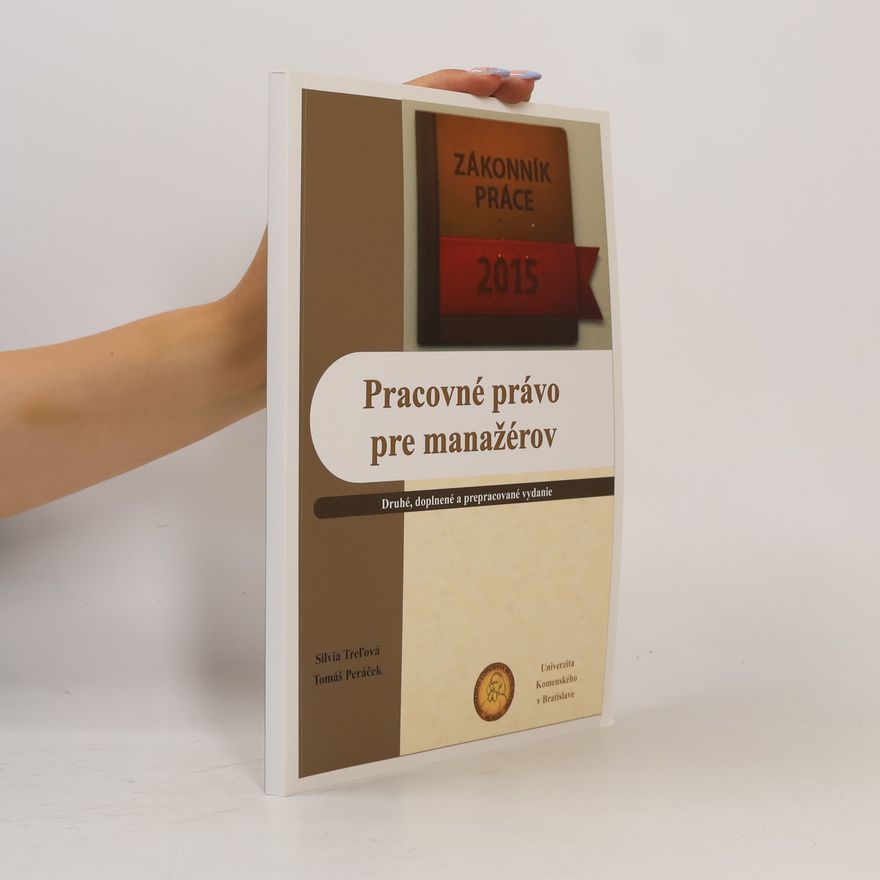 Silvia Trel'ová Pracovné právo pre manažérov