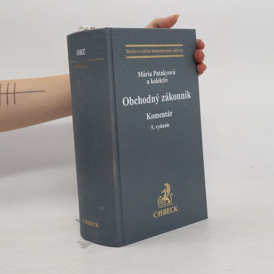 Radoslav Pálka Obchodný zákonník. Komentár. 5. vydanie.
