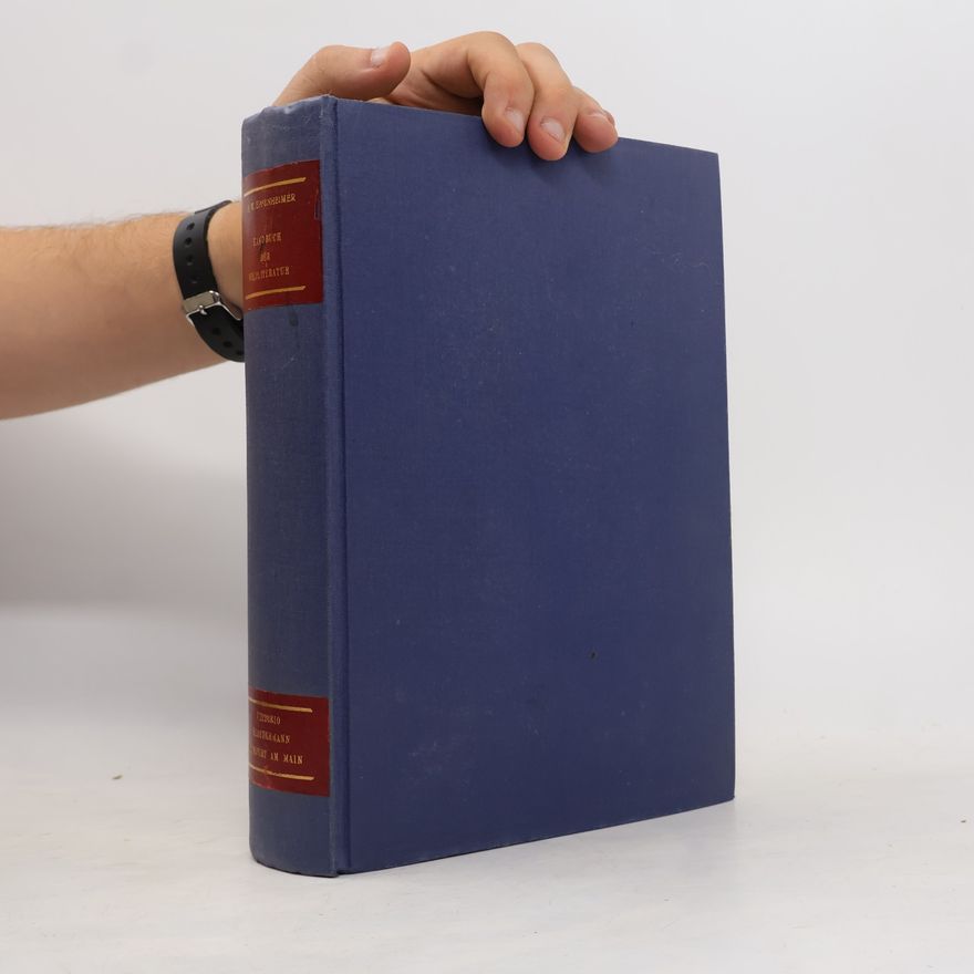 Hanns W. Eppelsheimer Handbuch der Weltliteratur