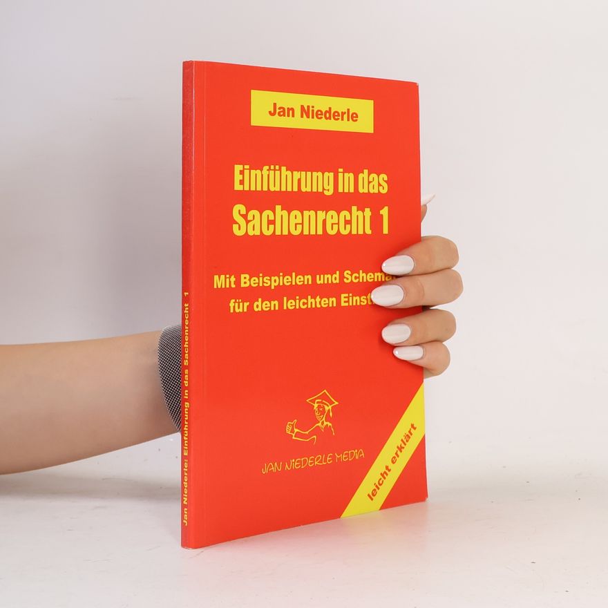 Jan Niederle Einführung in das Sachenrecht
