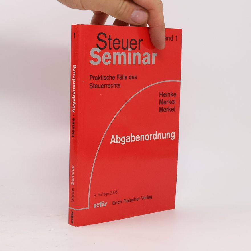 Hans-Michael Werner Steuer-Seminar Abgabenordnung