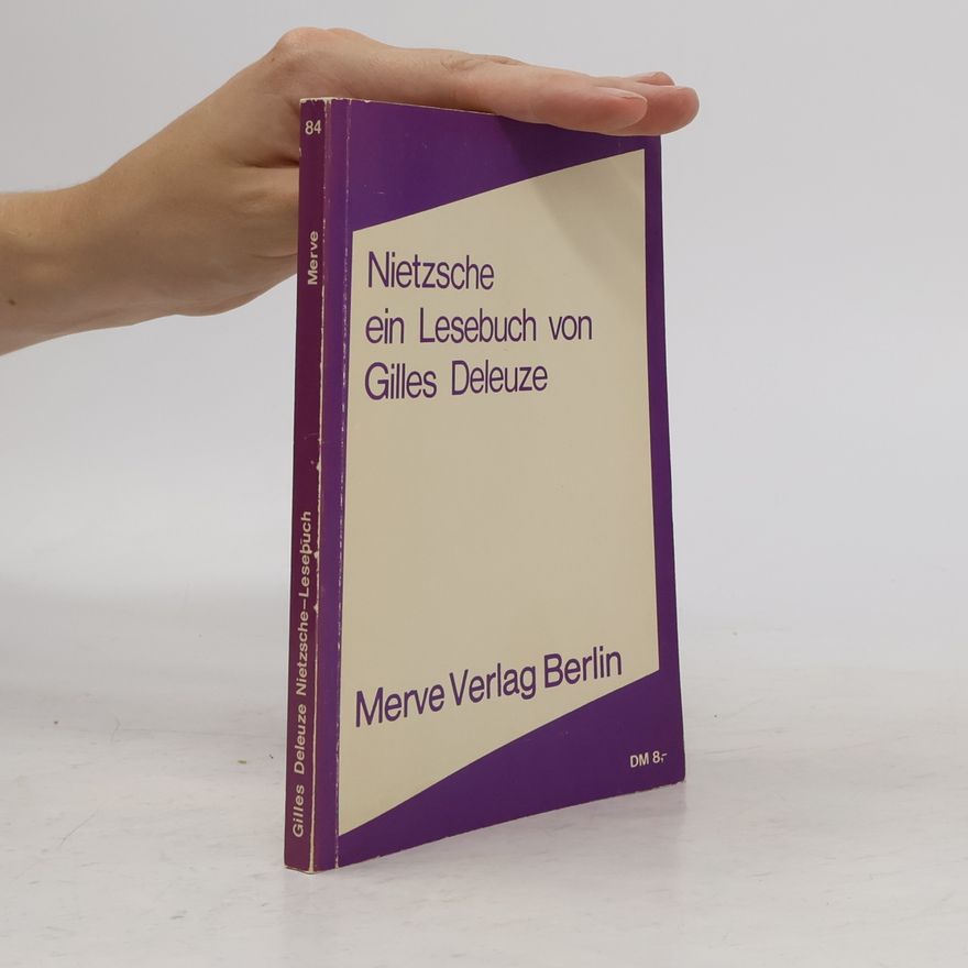 Gilles Deleuze Nietzsche