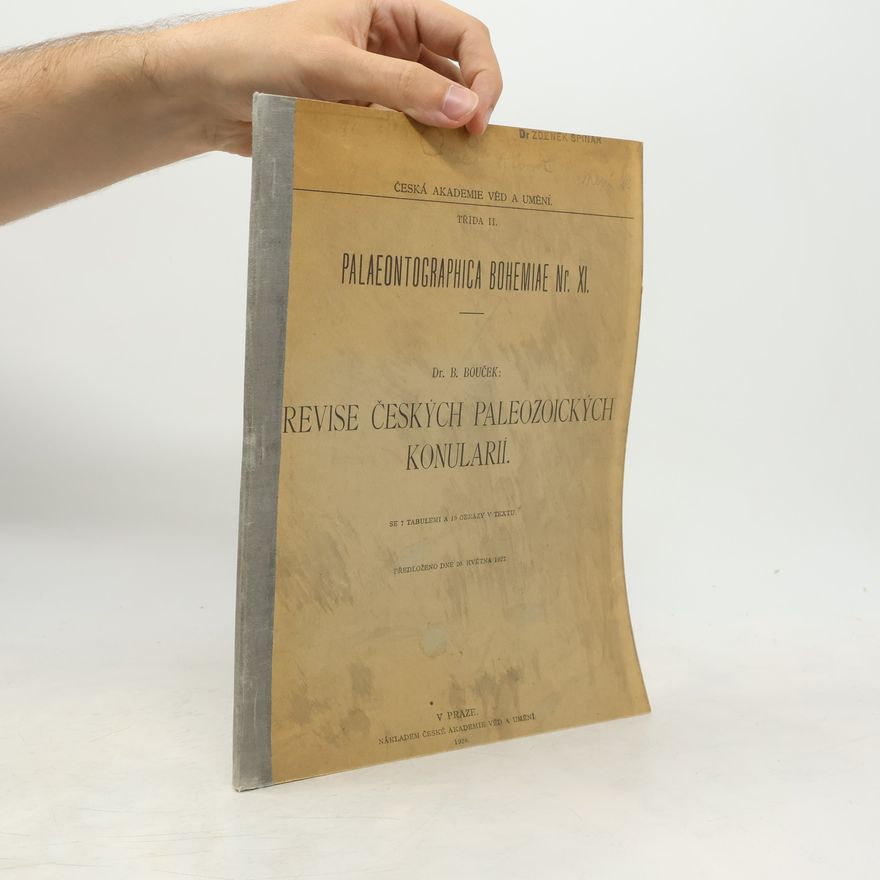 Bedřich Bouček Revise českých paleozoických konularií