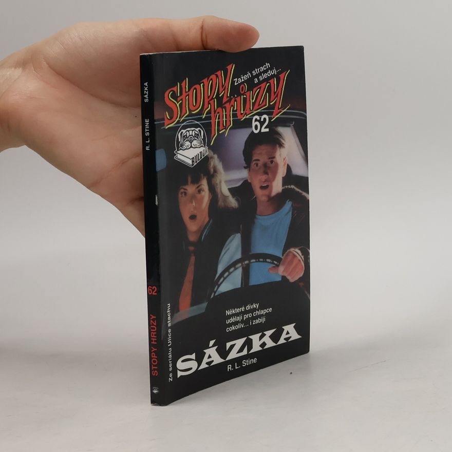 R. L. Stine Sázka. Stopy hrůzy 62
