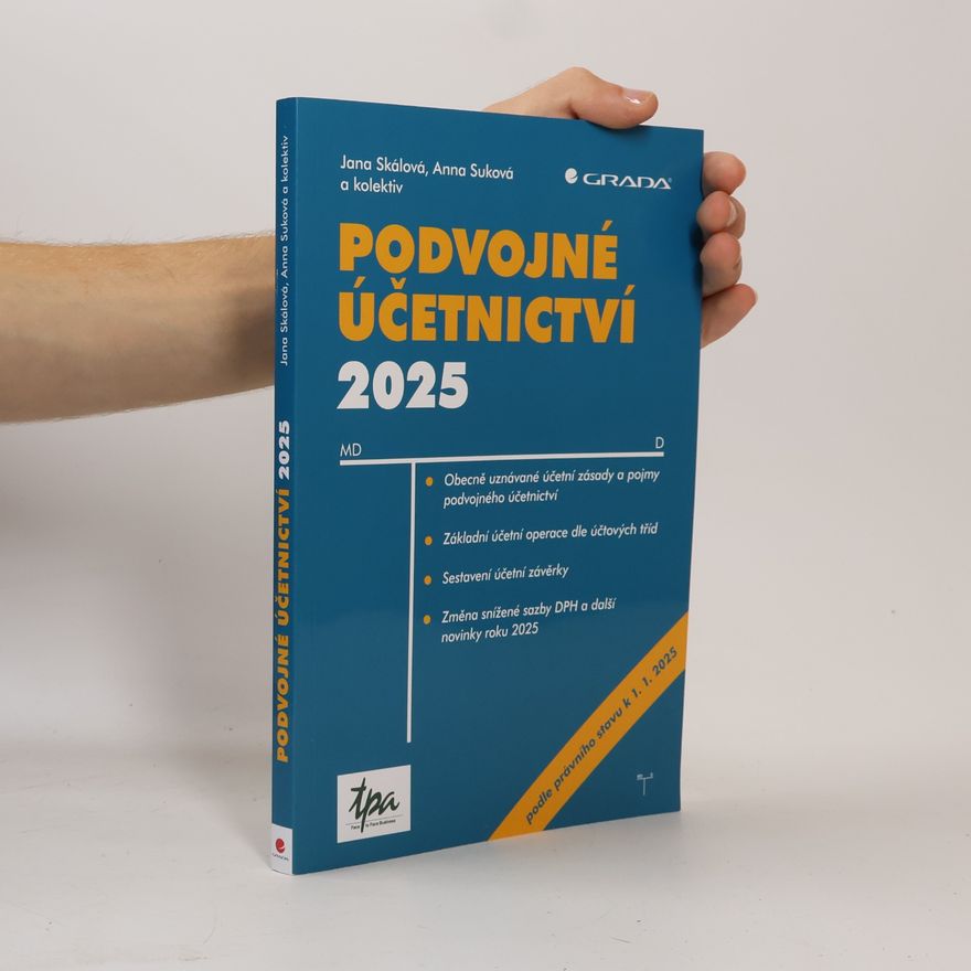 Anna Suková Podvojné účetnictví 2025