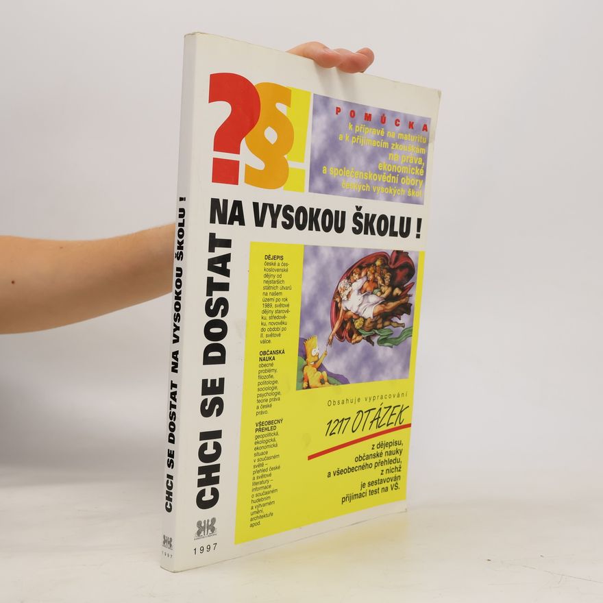 Milan Hamerský Chci se dostat na vysokou školu!