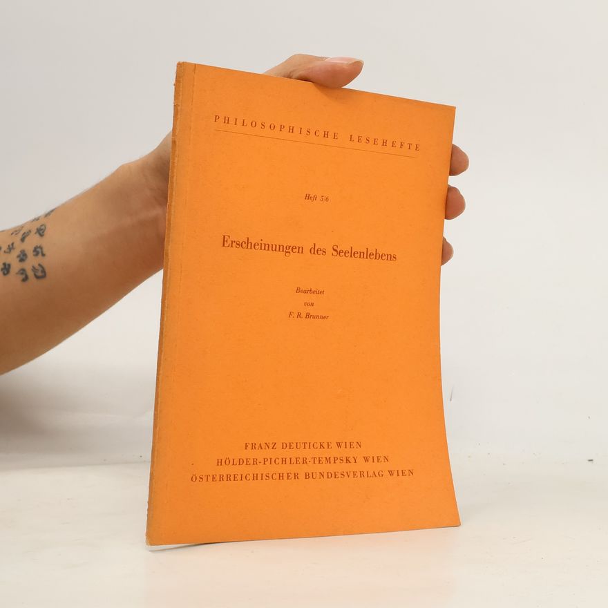 Autorenkollektiv Erscheinungen des Seelenlebens